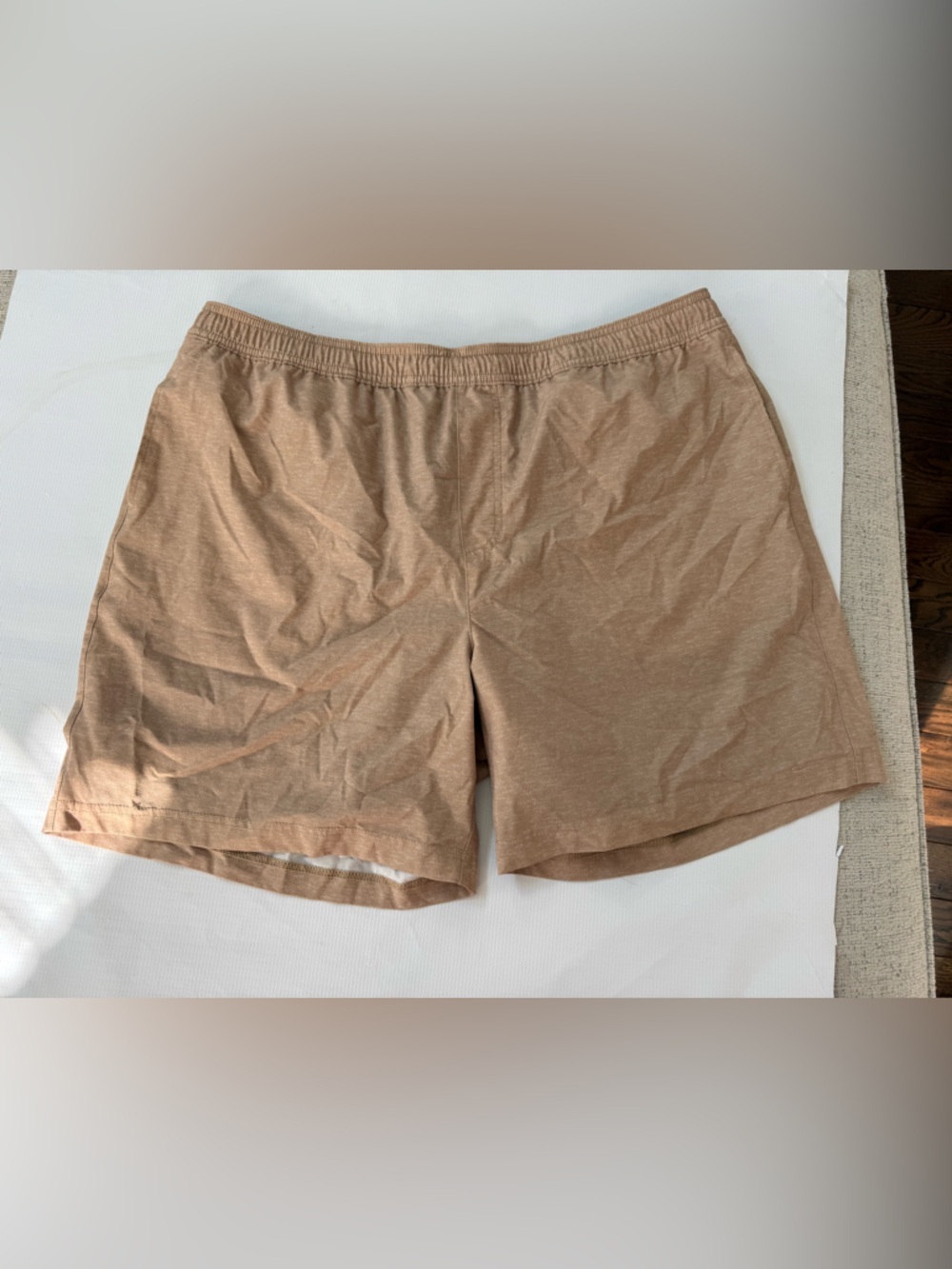 chubbies Men's Tan Swim Trunks w Pockets XXL